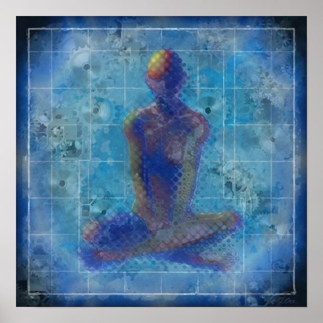 Póster Meditation by T.Orr (Frente)