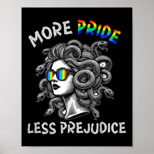 Póster Medusa Arcoíris Más Orgullo Menos Prejuicio Lgbtq+