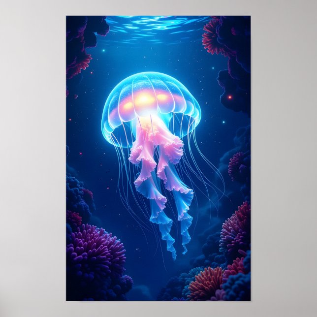 Póster Medusa Brillante (Frente)