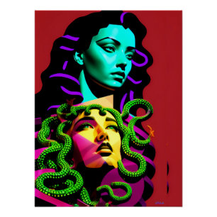 Póster Medusa Distracción