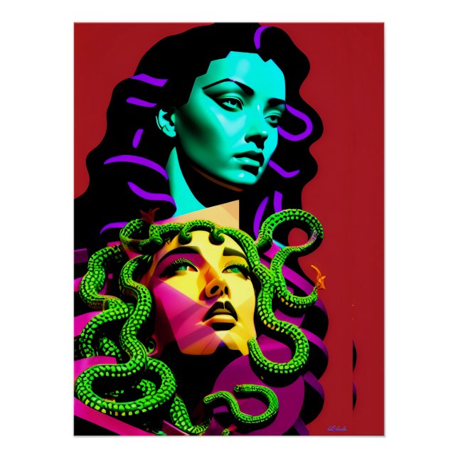 Póster Medusa Distracción (Anverso)