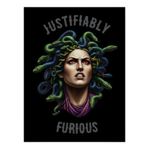Póster Medusa Furiosa