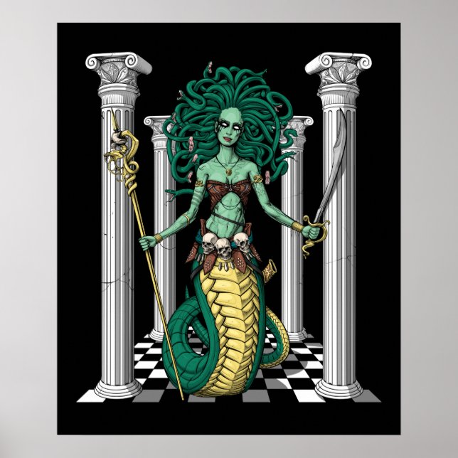 Póster Medusa Gorgon (Frente)