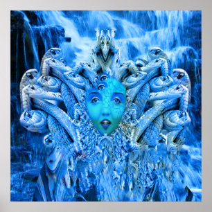 Póster Medusa Metamorphosis