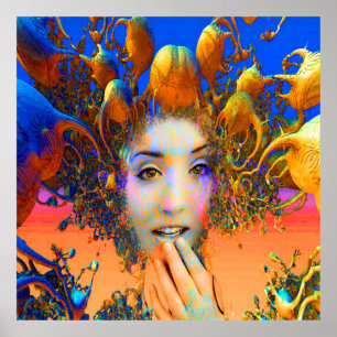 Póster Medusa Orgánico