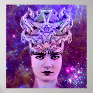 Póster Medusa Snoman