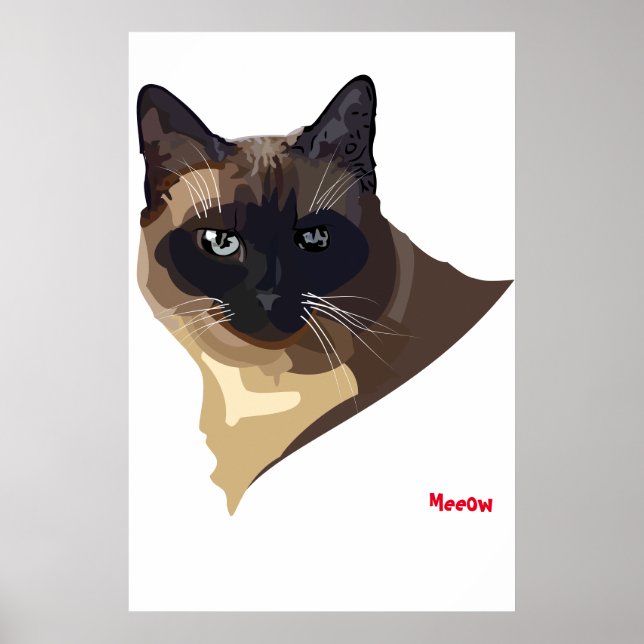 Póster Meeow Cats Poster (Frente)