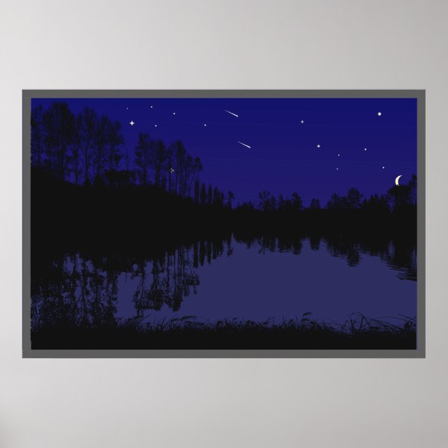 Póster meer en avondlight (Frente)