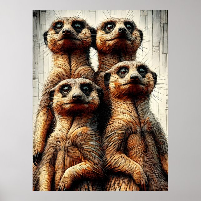 Póster Meerkats (Frente)