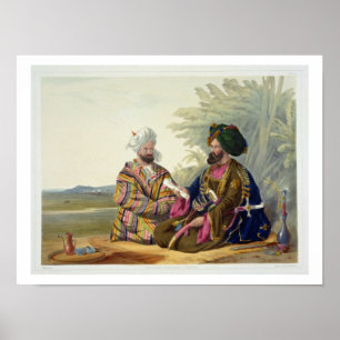 Póster Meerz Fyze, an Oosbeg Elchee, or Ambassador, plate