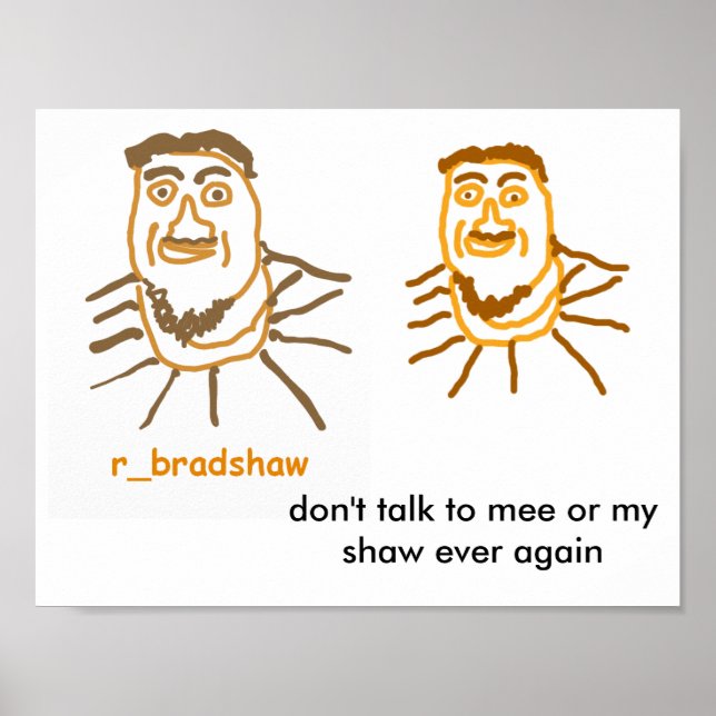 Póster meestar postshaw (Frente)