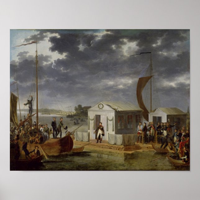 Póster Meeting between Napoleon Bonaparte (Frente)