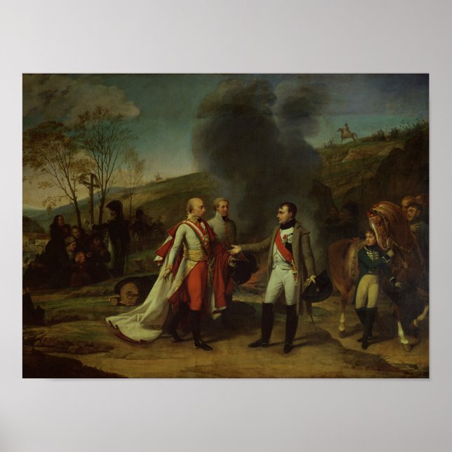 Póster Meeting between Napoleon I & Francis I (Frente)