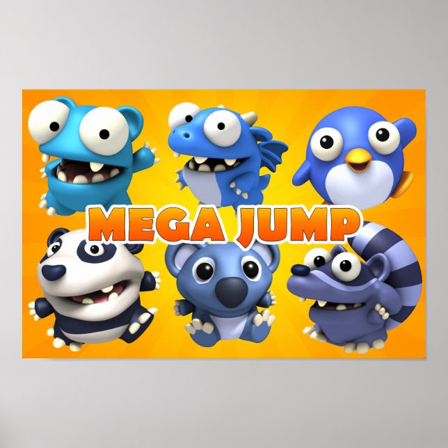 Póster Mega Jumpers Poster (Frente)