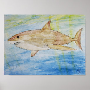 Póster Megalodón