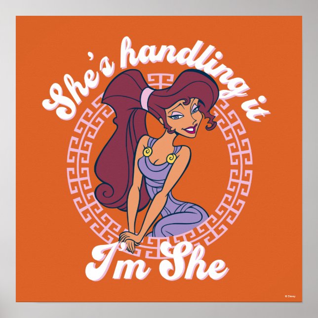 Póster Megara - She's Handling It, I'm She Poster (Frente)