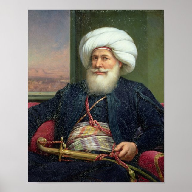 Póster Mehemet Ali, 1840 (Frente)