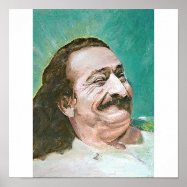 Póster Meher Baba Laughing (Frente)
