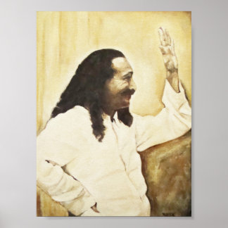 Póster Meher Baba, "Senderos felices"