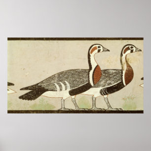 Póster Meidum geese, de la Tumba de Nefermaat y