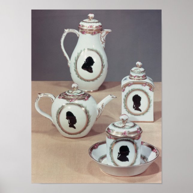 Póster Meissen tea service (Frente)