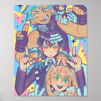 Póster ¡Meisters y minis!