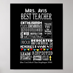 Póster Mejor apreciación del profesor gracias a su jubila