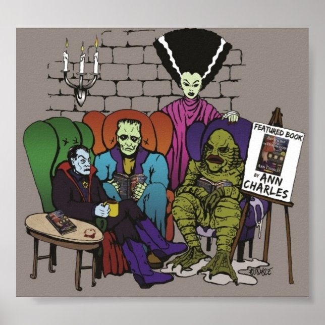 Póster Mejor Ausente En El poster De Deadwood Book Club (Frente)