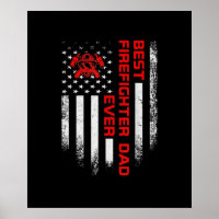 Mejor bombero de la bandera estadounidense de los