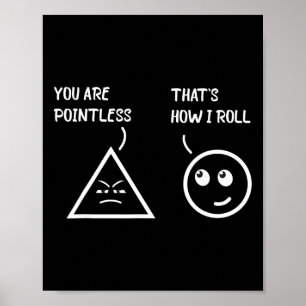 Póster Mejor broma de humor de profesor de matemáticas di
