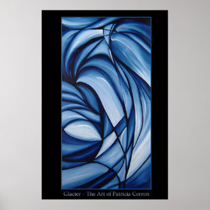 Póster Mejor Calidad Glaciar