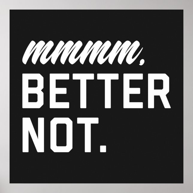 Póster Mejor Cita No Graciosa (Frente)