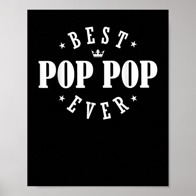 Póster Mejor Diseño Pop Pop Ever - Pop (Frente)