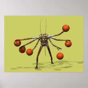 Póster Mejor Dribbler de Baloncesto