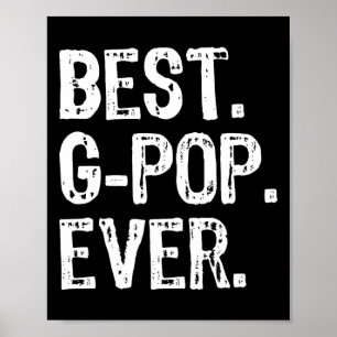 Póster Mejor Gpop divertida Guay de la familia G-pop
