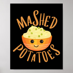 Póster Mejor Halloween De Papas Esculpidas Y Gravy Matanz
