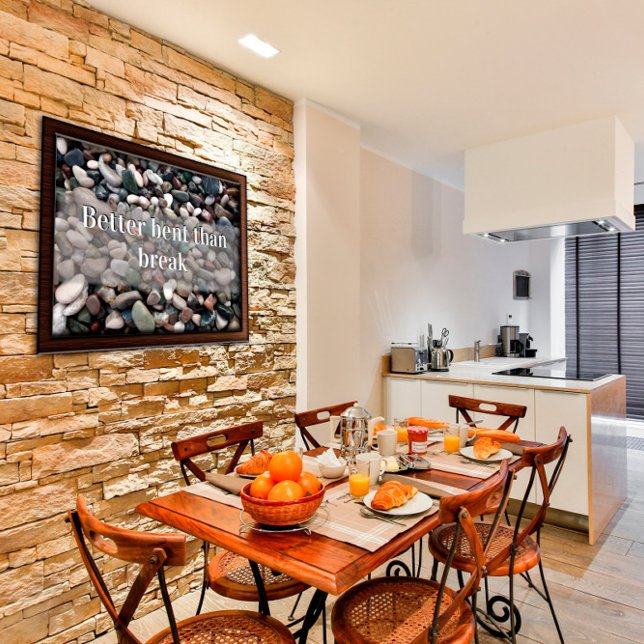 Póster Mejor inclinarse que romper el poster motivacional (Subido por el creador)