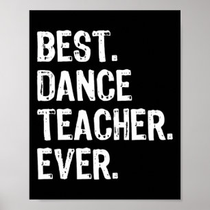 Póster Mejor Maestra De Baile, Navidades De Regalos Diver
