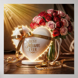 Póster Mejor Mamá de la historia