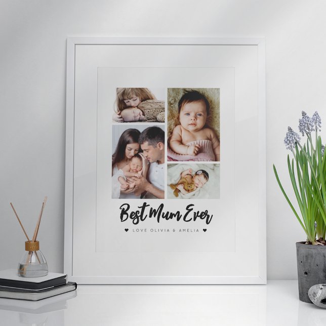 Póster Mejor Mamá de la historia | Moderno Poster de cuat (Subido por el creador)