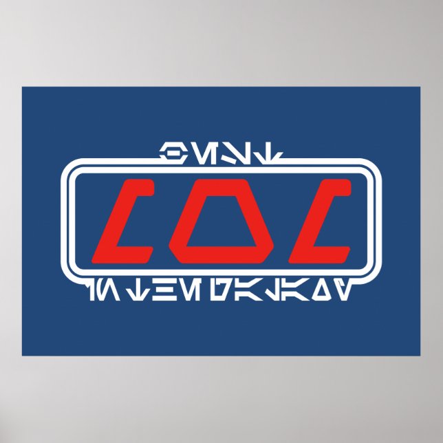 Póster Mejor Mamá en Galaxy (Aurebesh) (Frente)