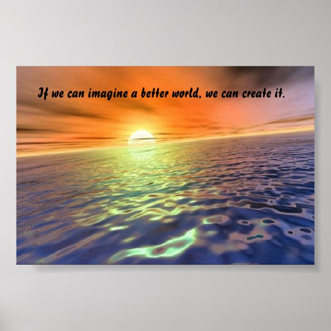 Póster Mejor Mundo (Frente)