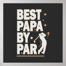 MEJOR PAPA DE PAR FATHERS DAY GOLF Design