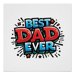 Póster Mejor Papá Nunca