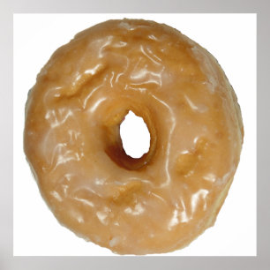 Póster Mejor Plantilla de Poster Gourmet Donut