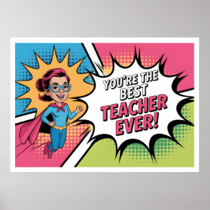 Póster Mejor Profesor de la Historia