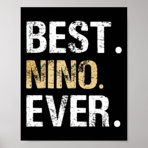 Póster Mejor regalo de Nino para padrino mexicano español