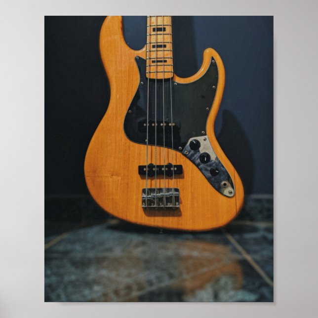 Póster Mejor regalo guitarista (Frente)