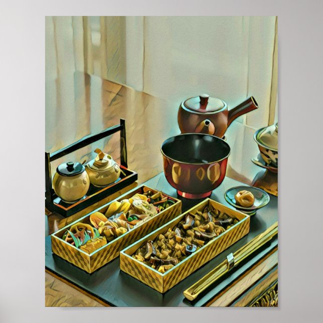 Póster Mejor regalo para el amante del sushi (Frente)