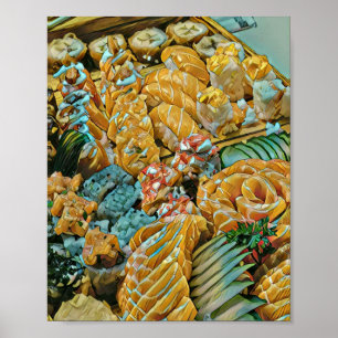Póster Mejor regalo para el amante del sushi